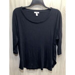 DAILY‎ RITUAL Women's (Size XXL) 3/4 Sleeve Round Neck Shirt *Stain*